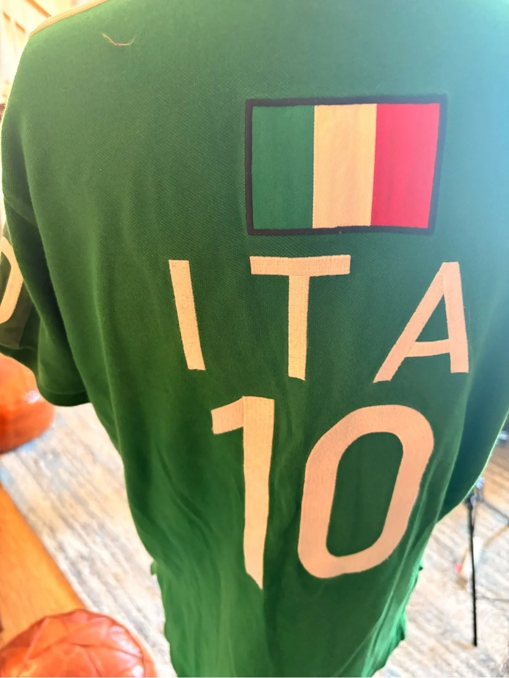 Polo by Ralph Lauren Green Italy Logo Polo Shirt